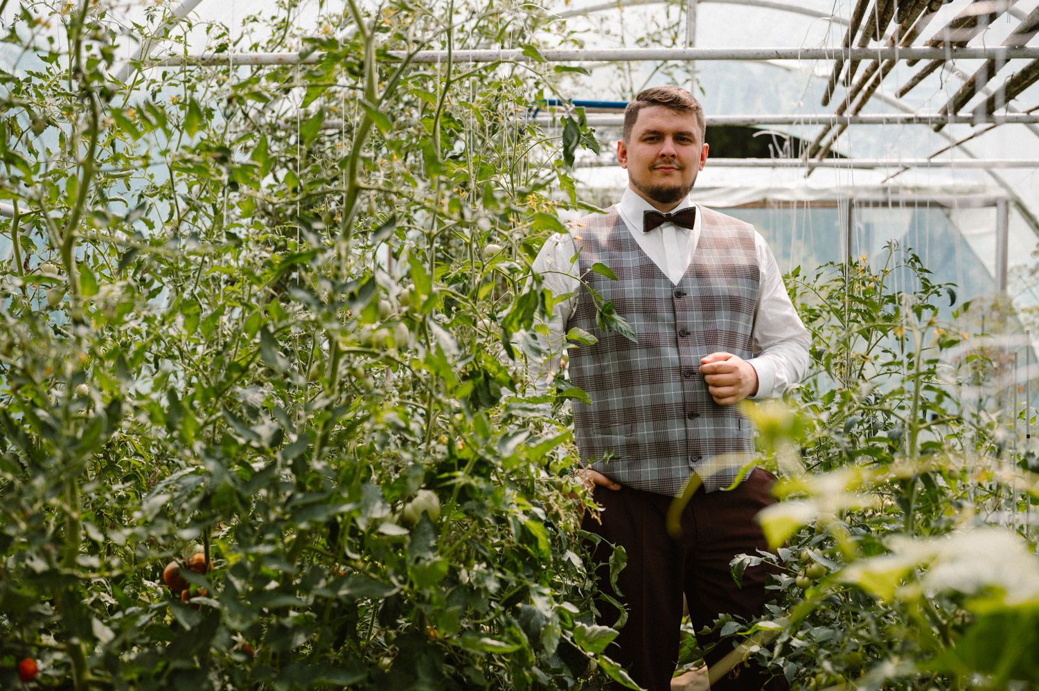 mini sesja w szklarni