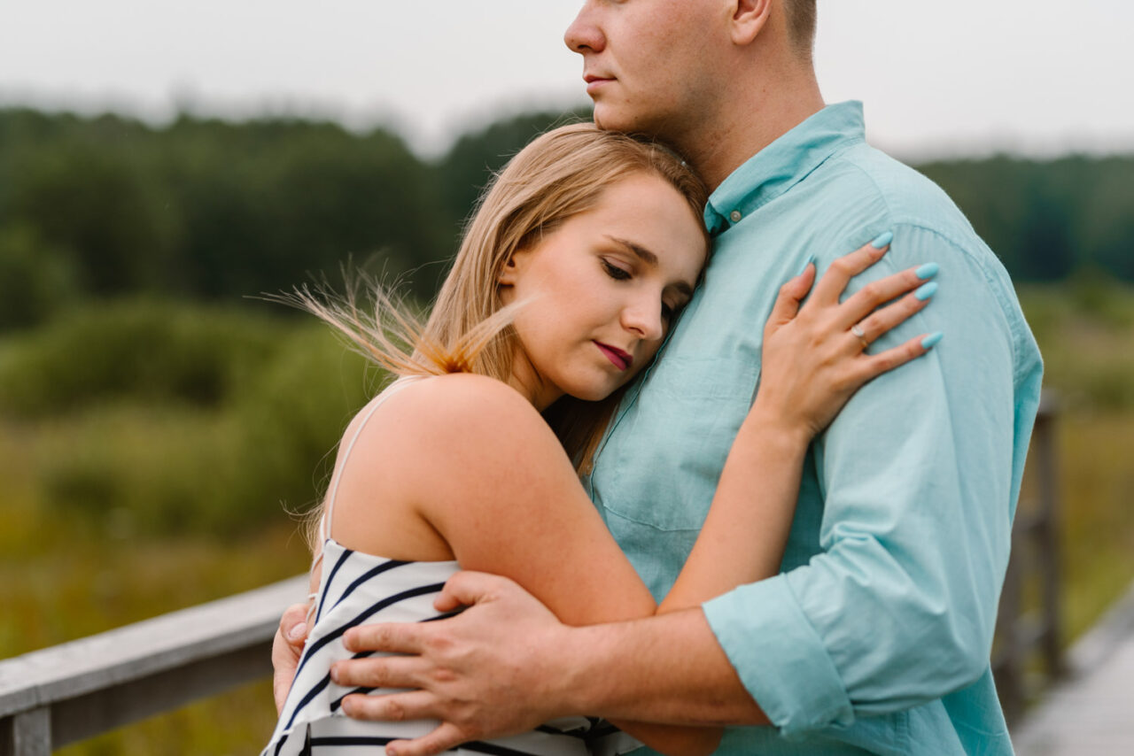 narzeczeńska sesja w parku narodowym