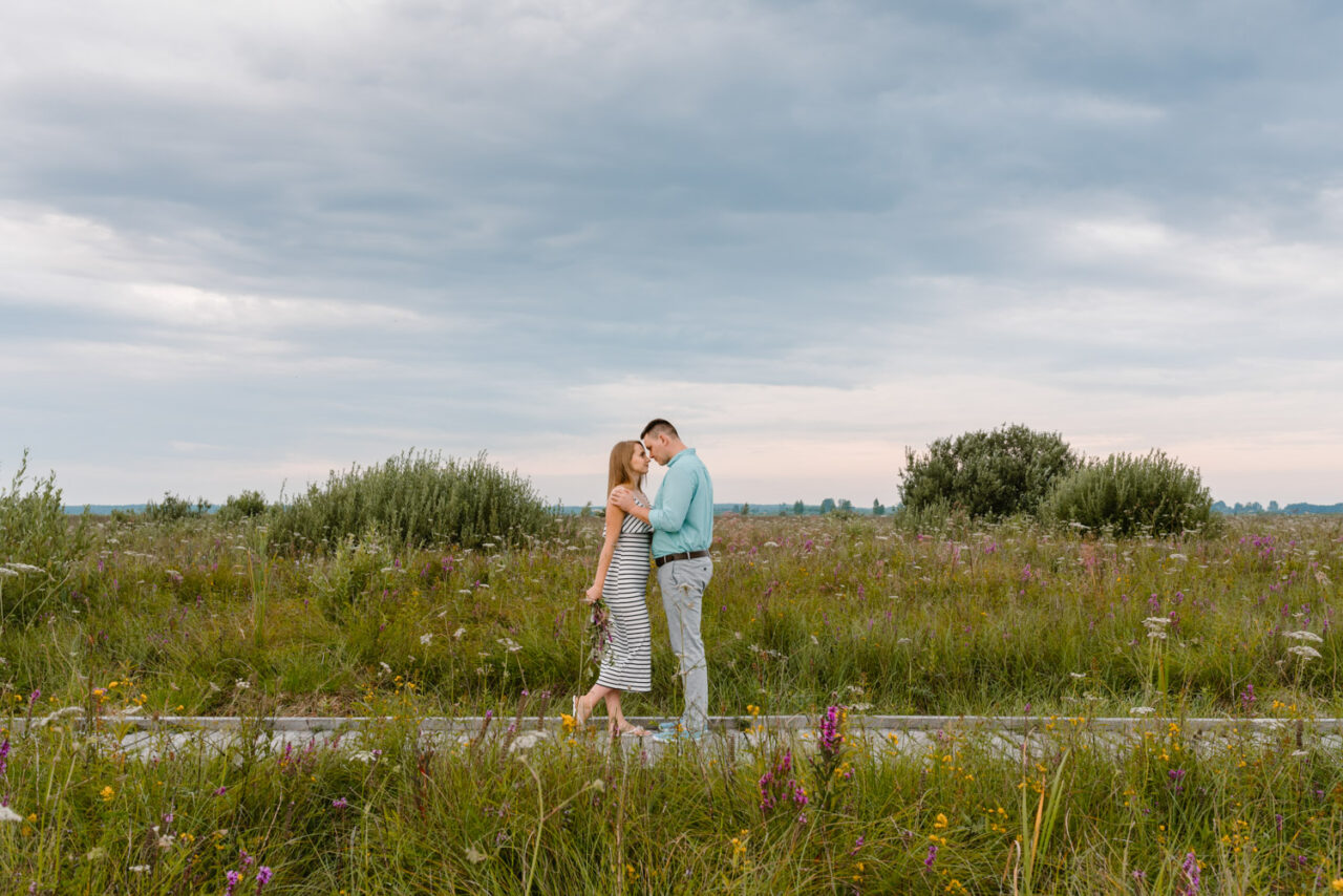 narzeczeńska sesja w parku narodowym