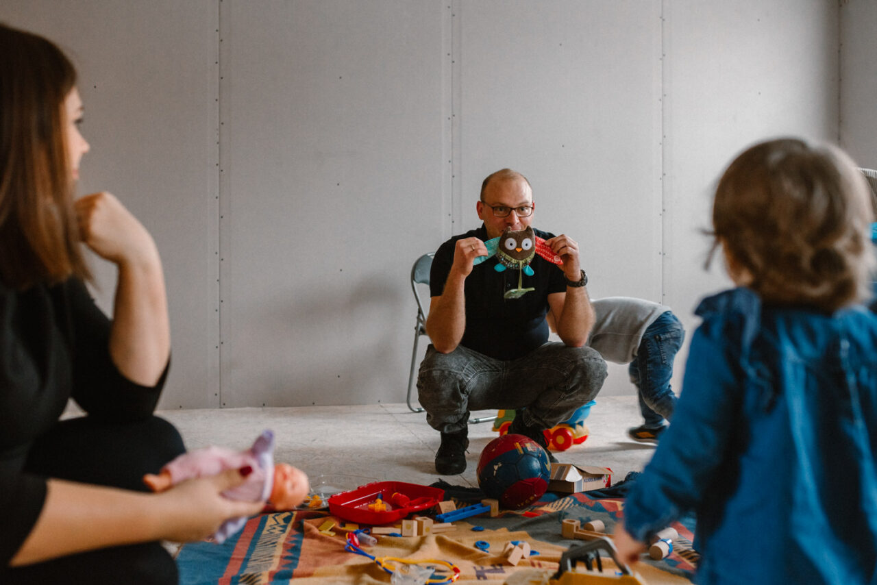 zdjęcia rodzinne w domu