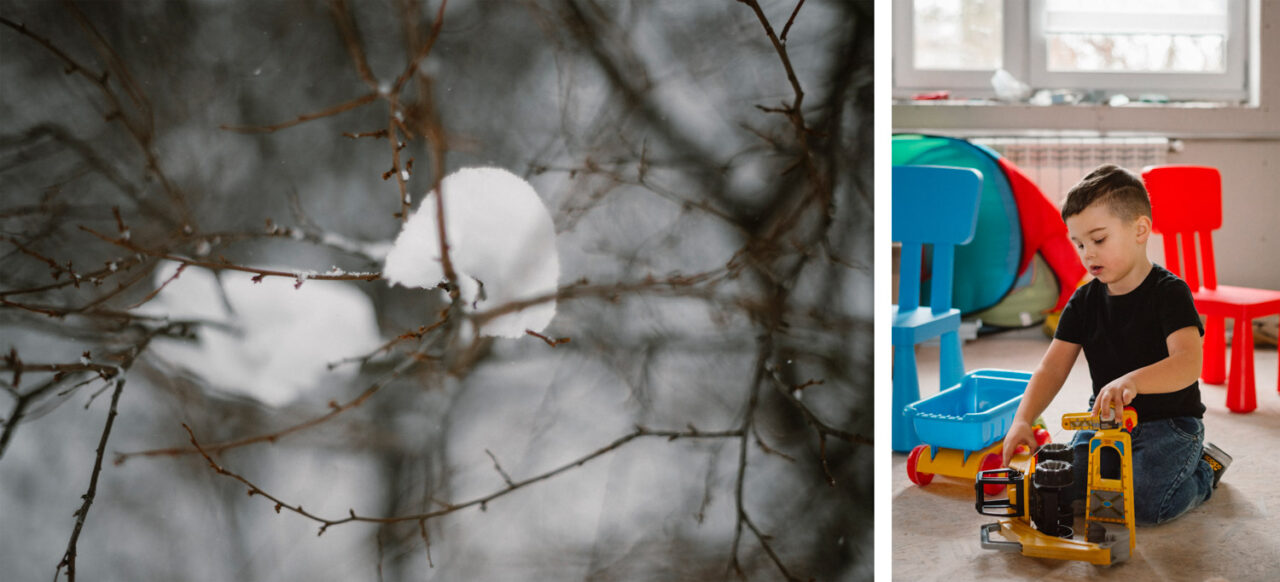 zdjęcia rodzinne w domu