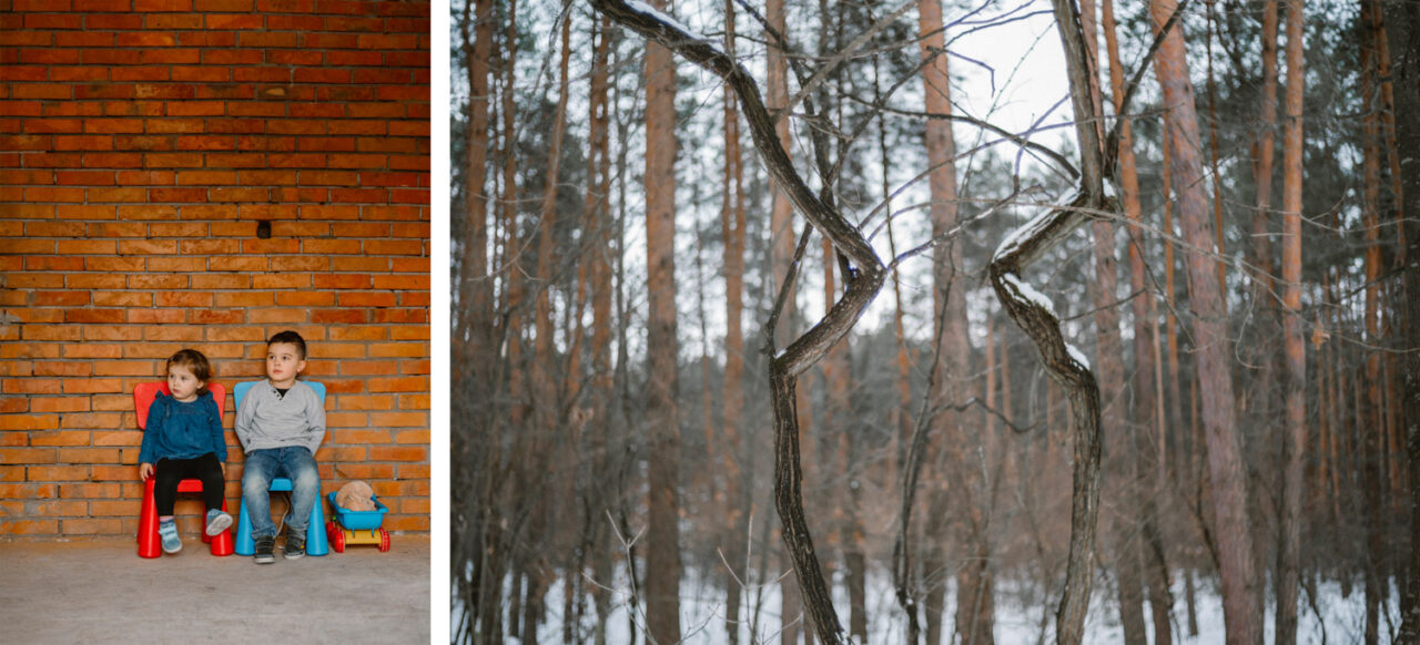 zdjęcia rodzinne w domu