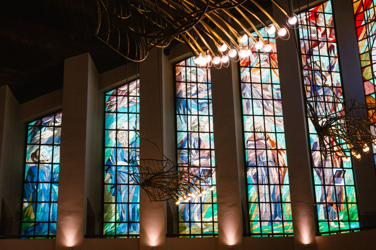 kościół Matki Bożej Królowej Polski w Lublinie - wnętrze