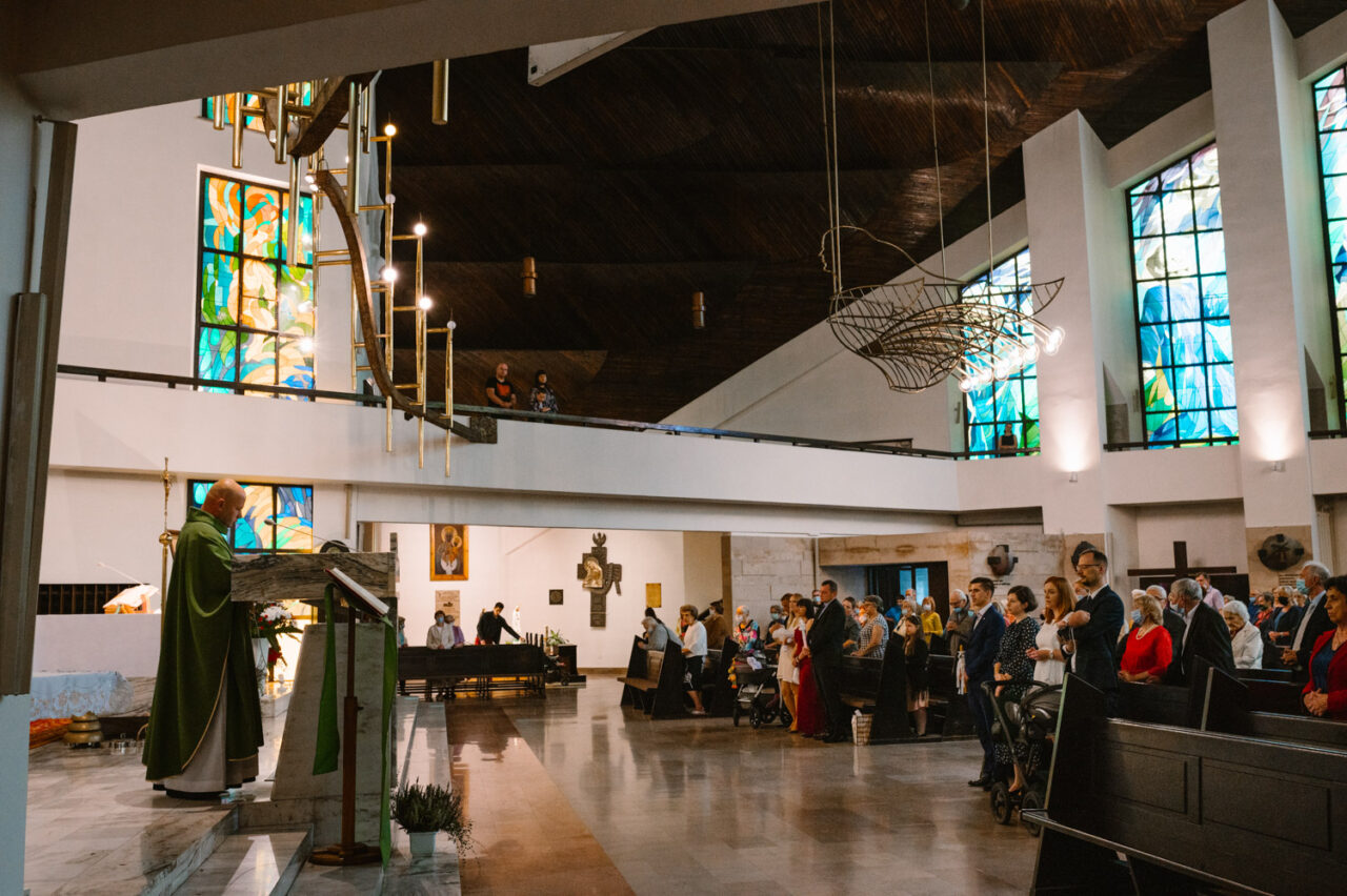 kościół MB Królowej Polski w Lublinie - sesja Chrztu