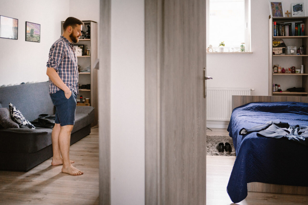 przygotowania do ślubu pana młodego