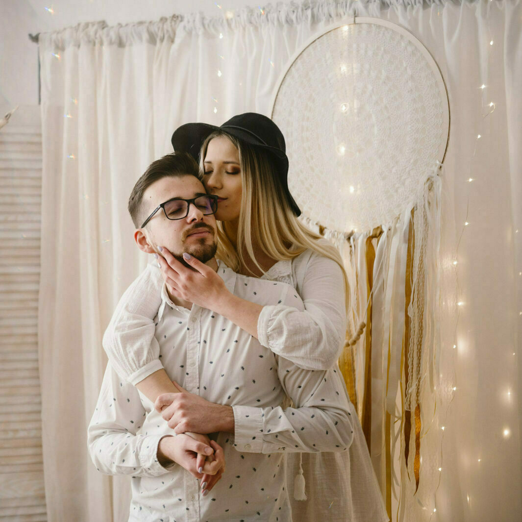 zakochani boho sesja Dębica