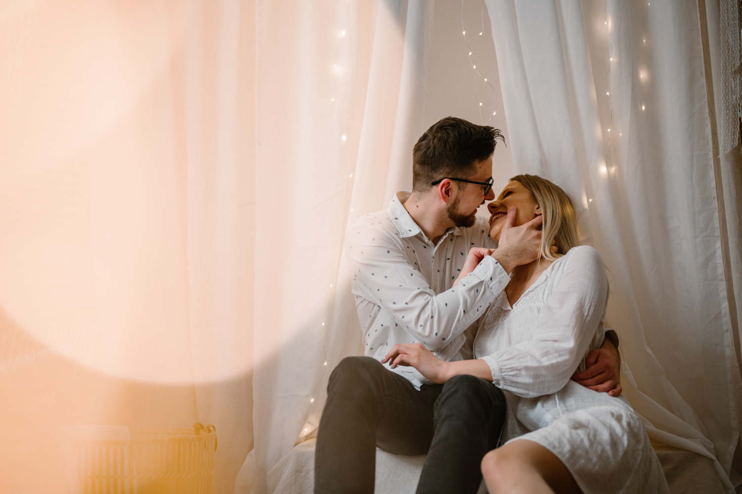 sesja boho dla zakochanych