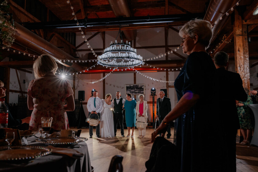 podziękowania dla rodziców - prezent od pary młodej